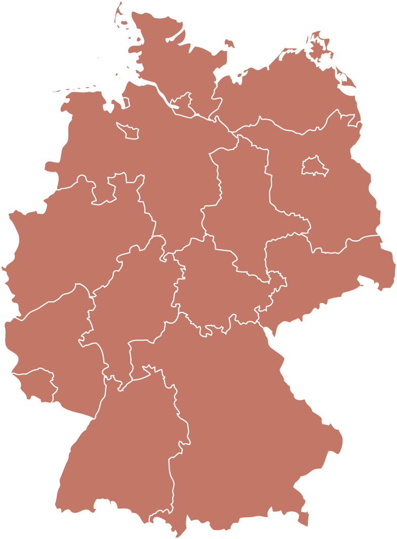 Map of Germany